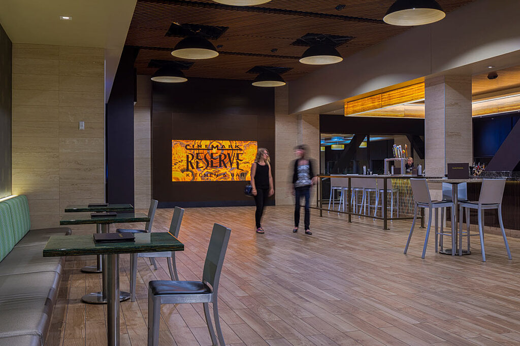 Cinemark Theaters entry way