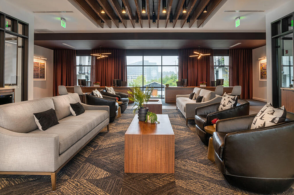 Griffis Lake Washington lounge