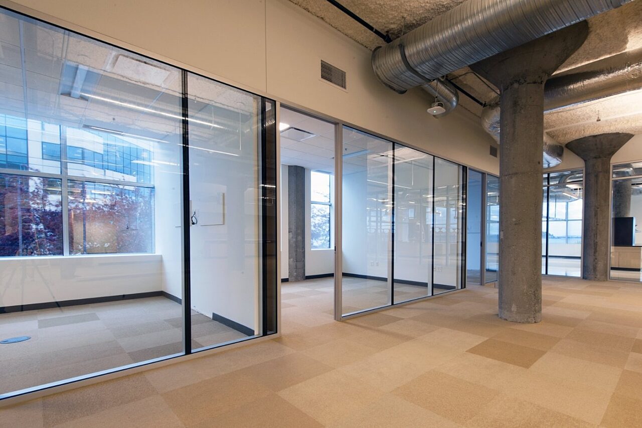 Meeting rooms and common space at Nanostring