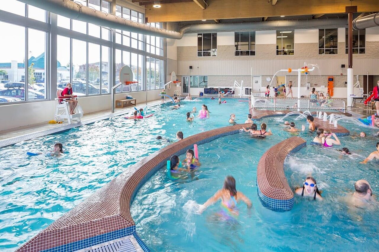 Indoor pool and water acitivies at Stanwood-Camano YMCA
