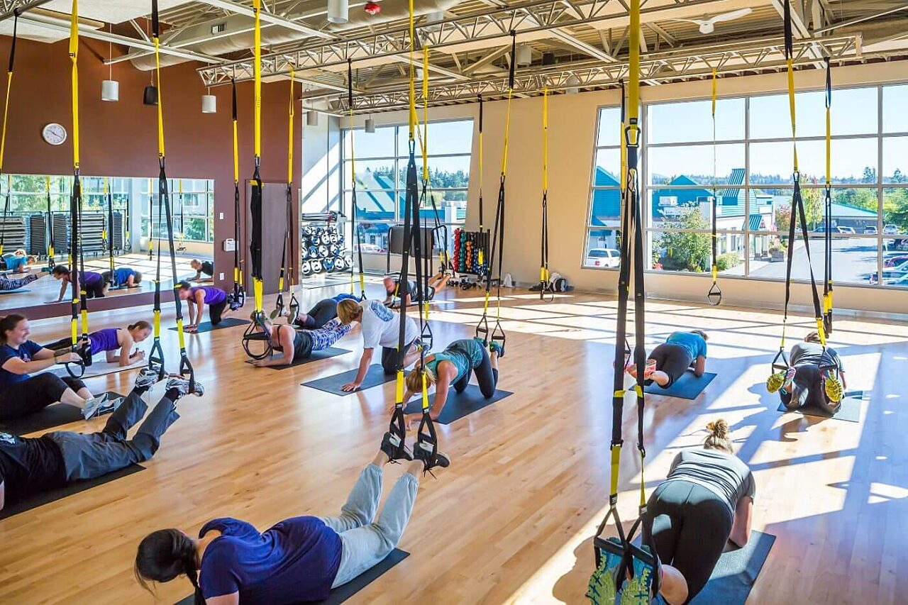 Pilates class at Stanwood-Camano YMCA