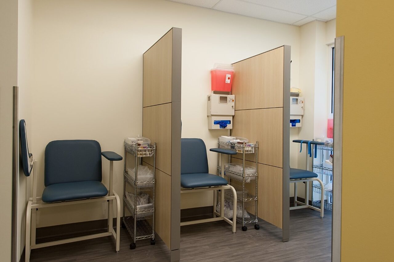 Swedish Sand Point Clinic patient area