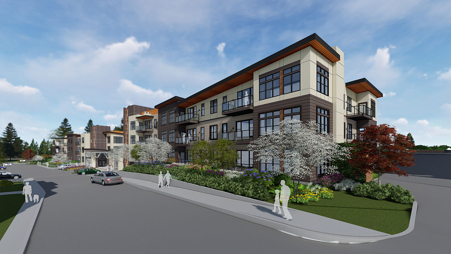 Emerald Heights Courtyard Rendering