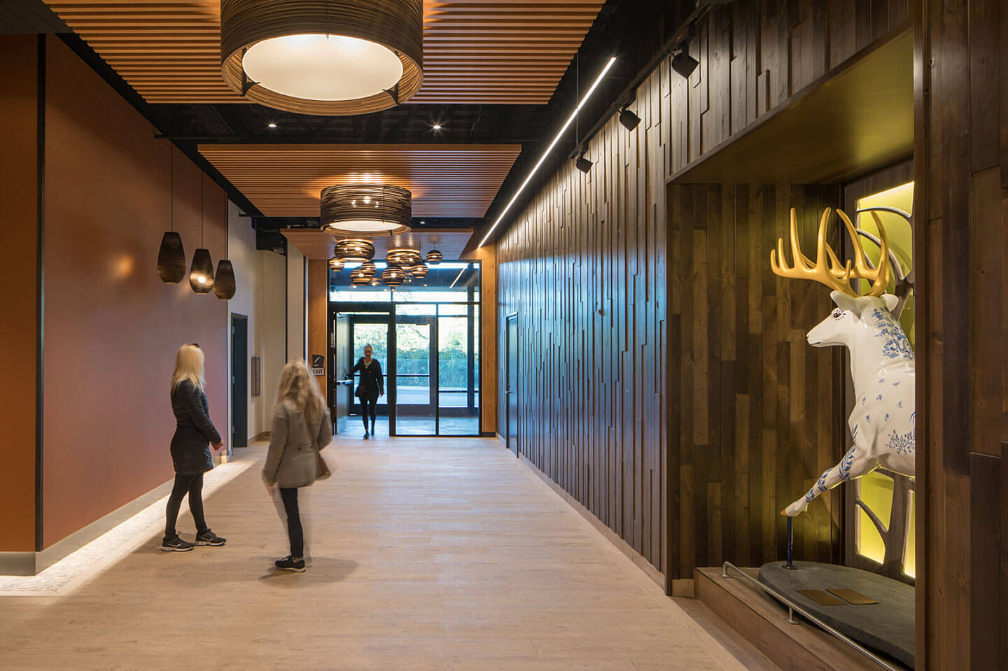 Hallway at 2005 Poplar