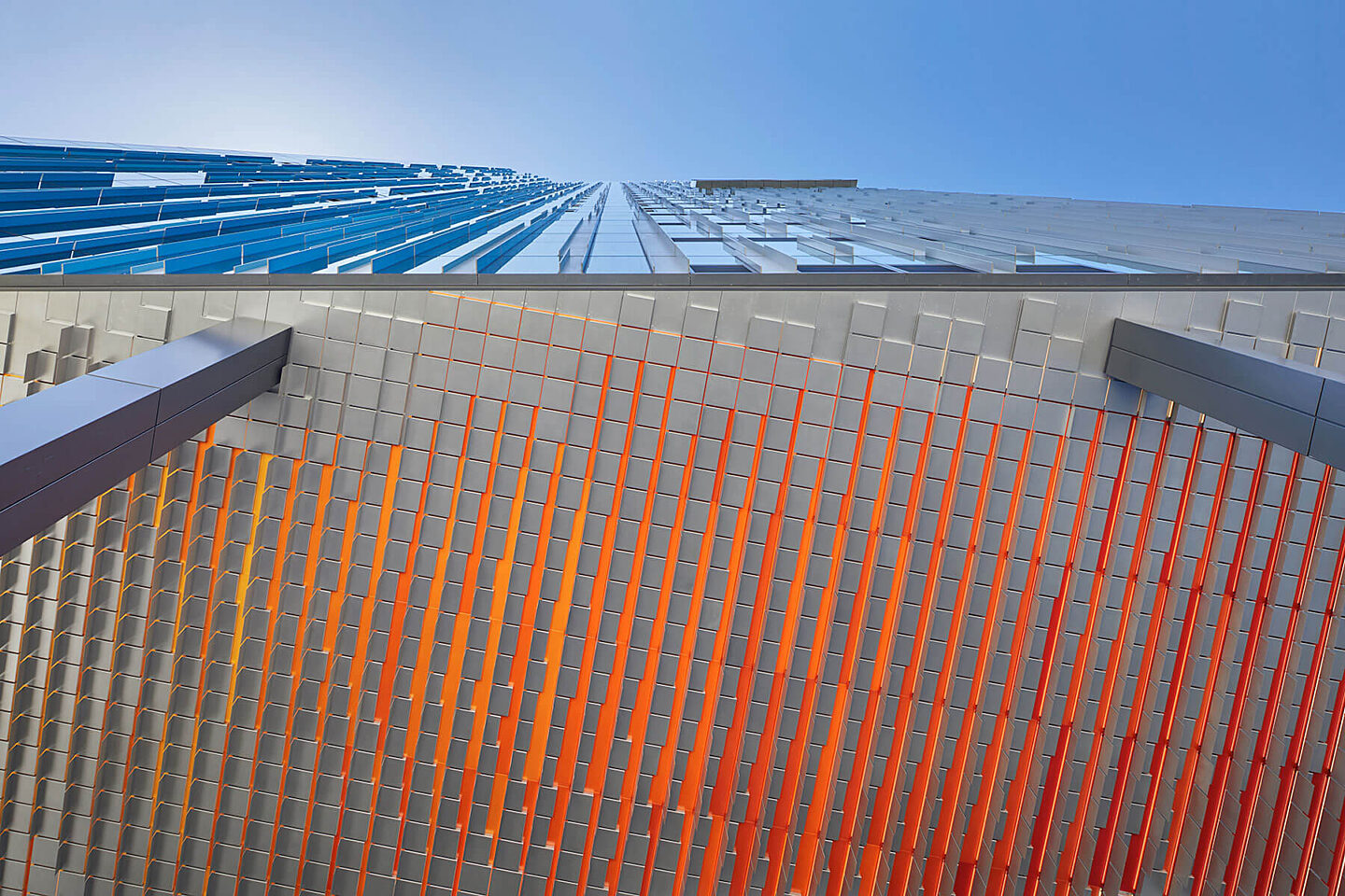 Architectural detail of Amazon Block 21