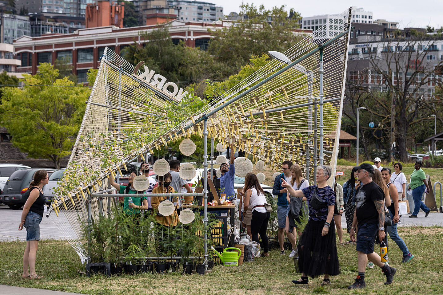 Forest NetWork Installation at Seattle Design Festival