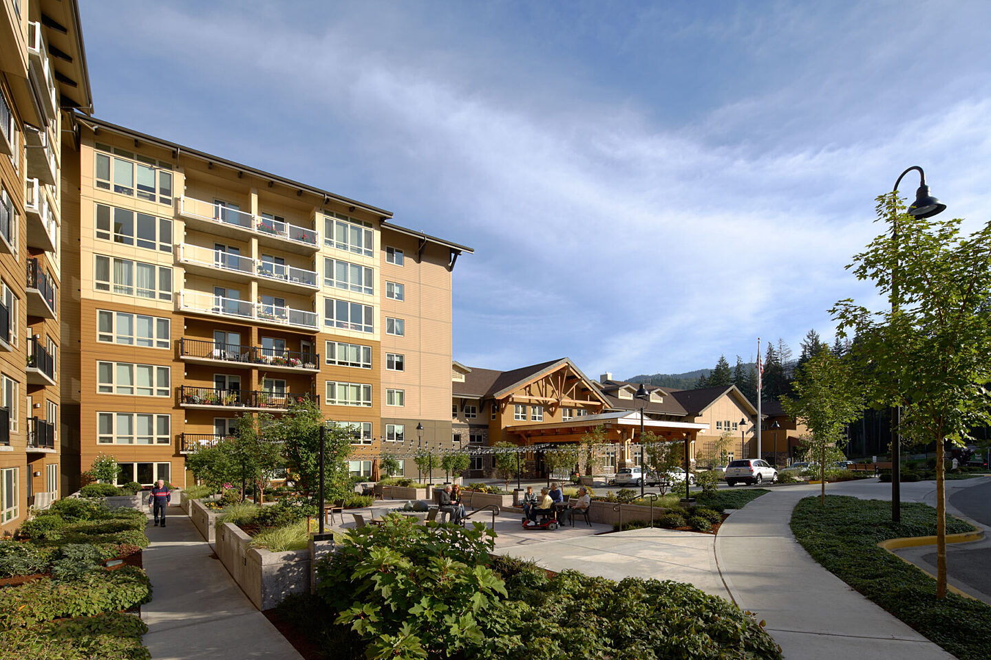 Timber Ridge at Talus main entrance.