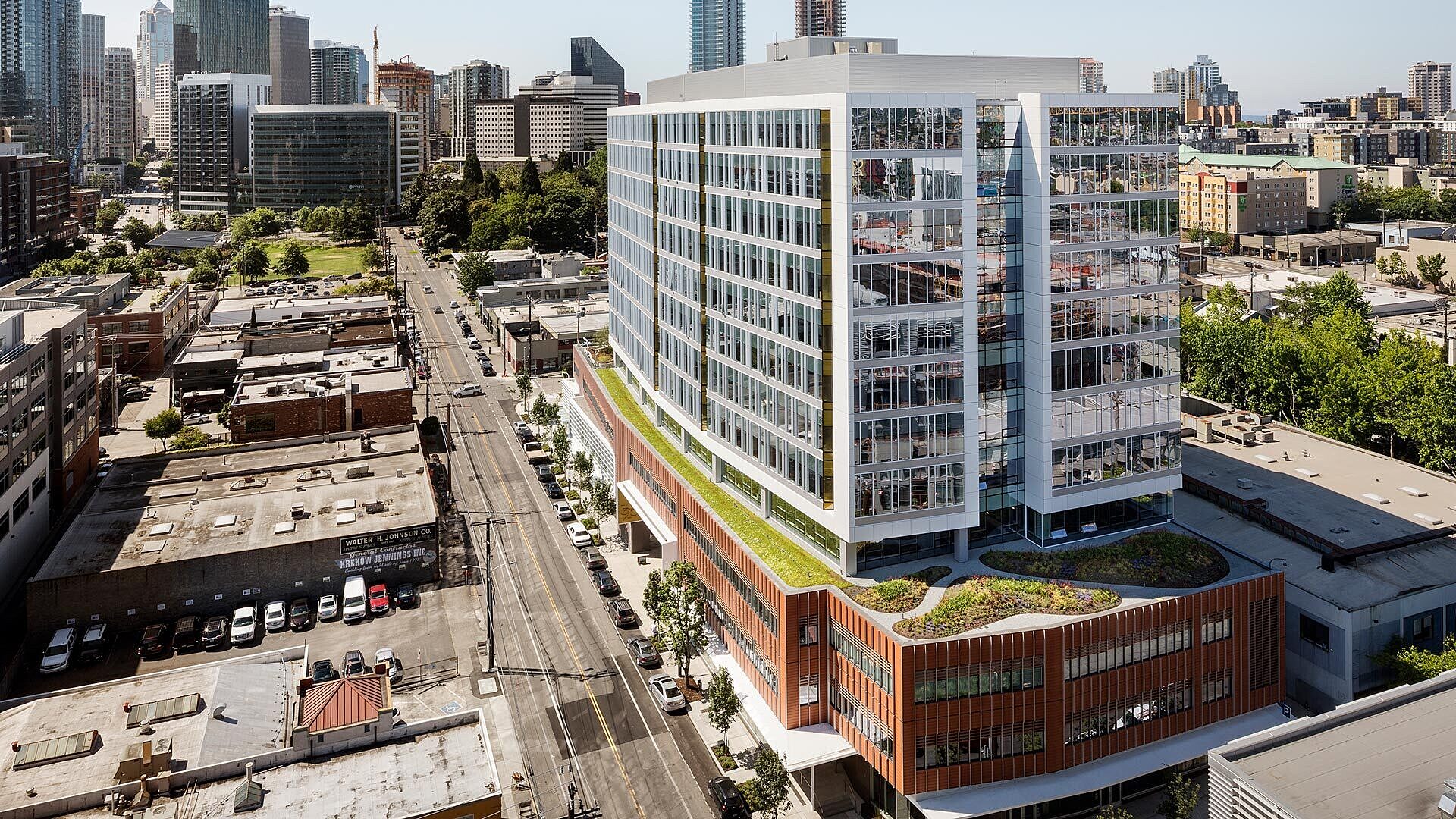 Aerial view of Amazon Block 52e