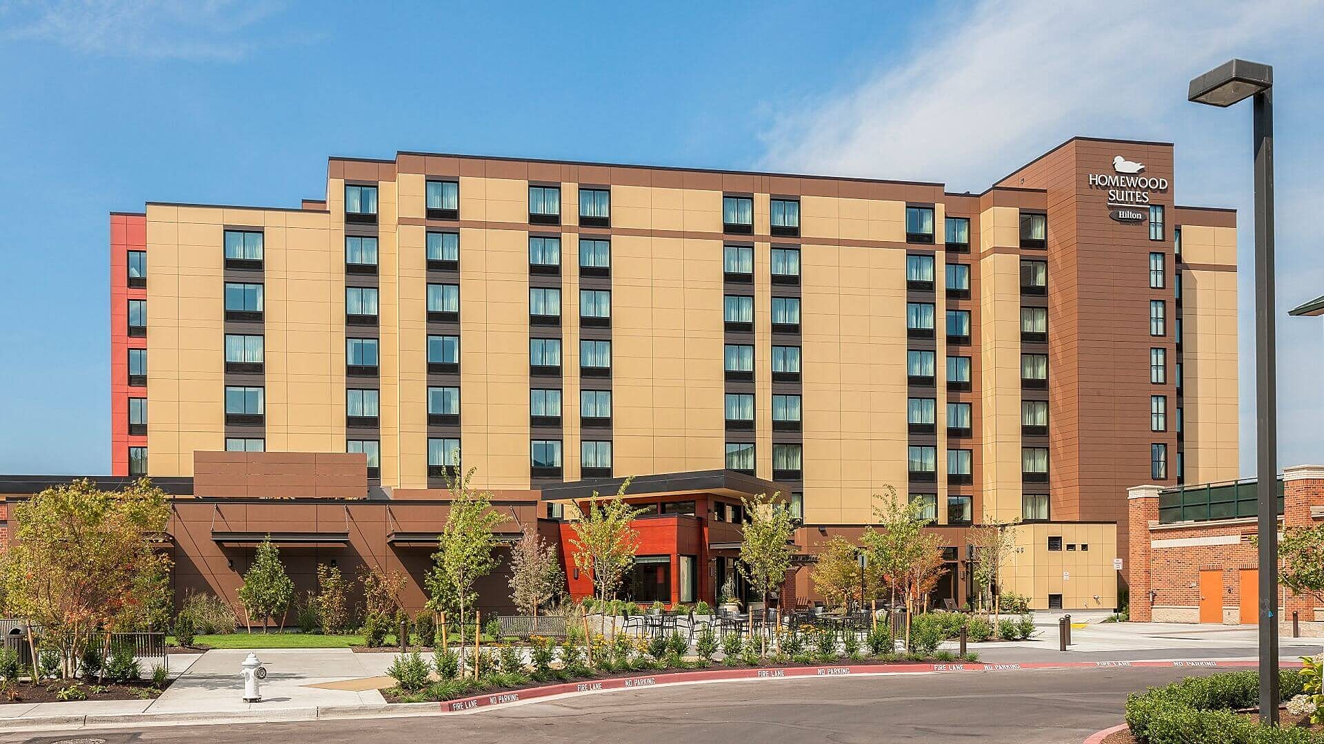 Exterior building of Homewood Suites by Hilton