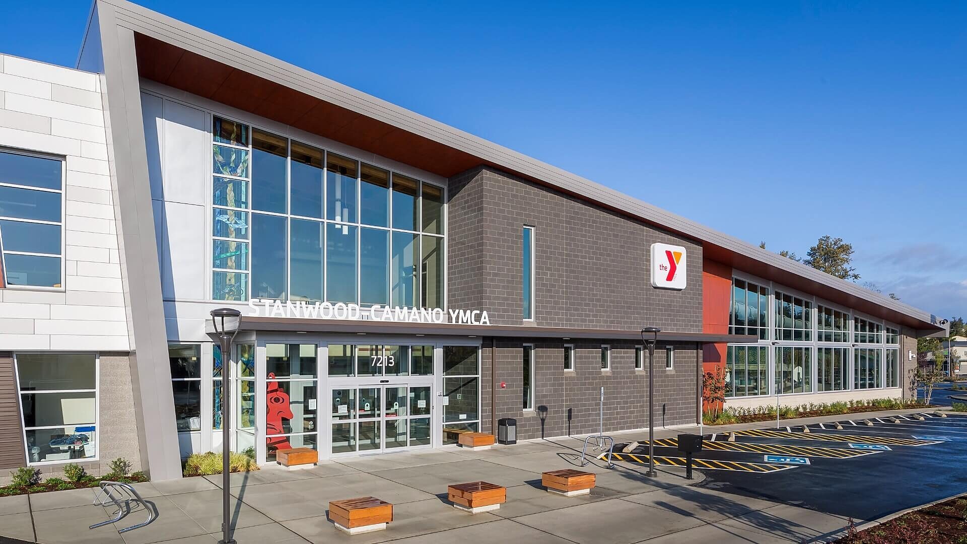Building exterior of the Stanwood-Camano YMCA