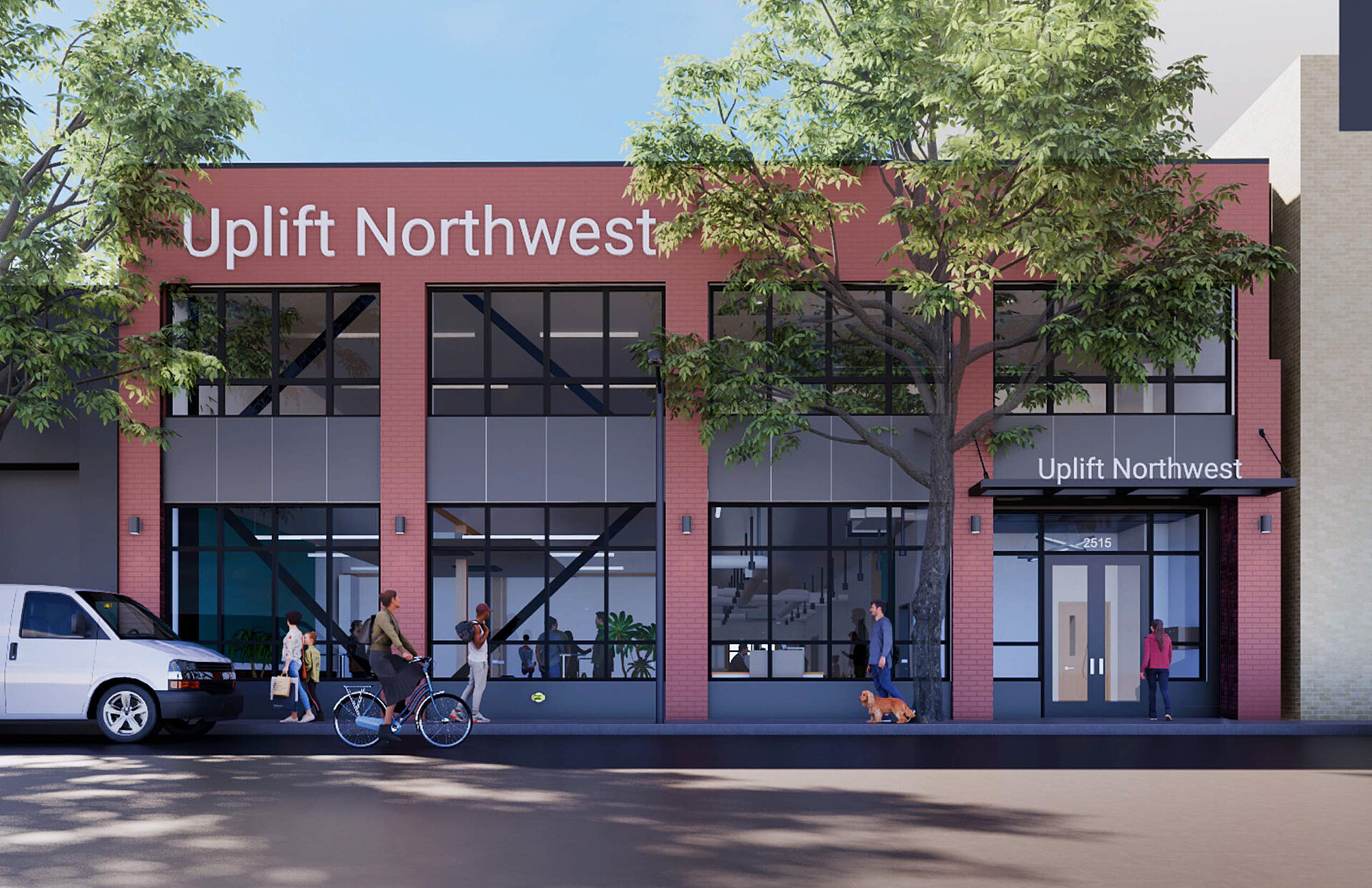 Uplift Northwest Western View Rendering