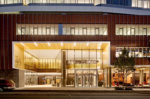 Front entrance of Amazon Block 52e