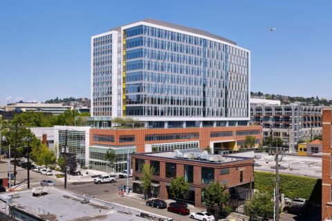 View of Amazon Block 52e from the outside