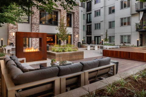 Griffis Lake Washington fire pit