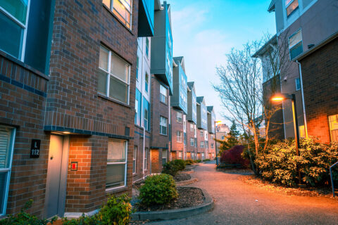 UW Stevens Court Exterior Renovation GLY